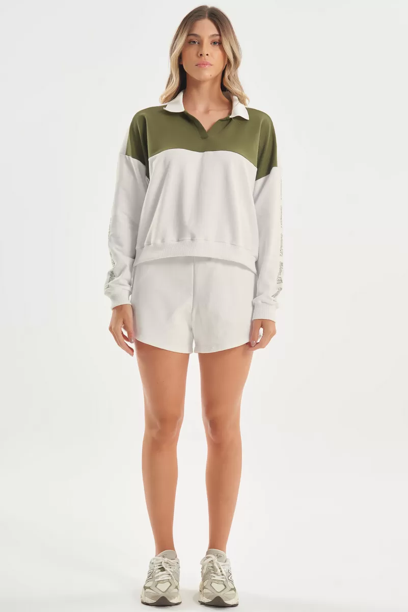 Lets Gym - Shorts Champions Off White - 2783OFW