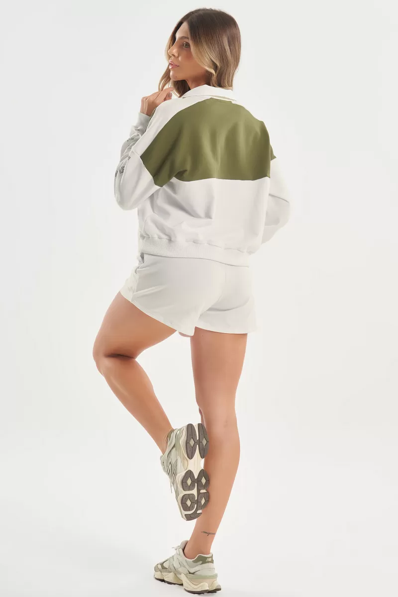 Lets Gym - Shorts Champions Off White - 2783OFW