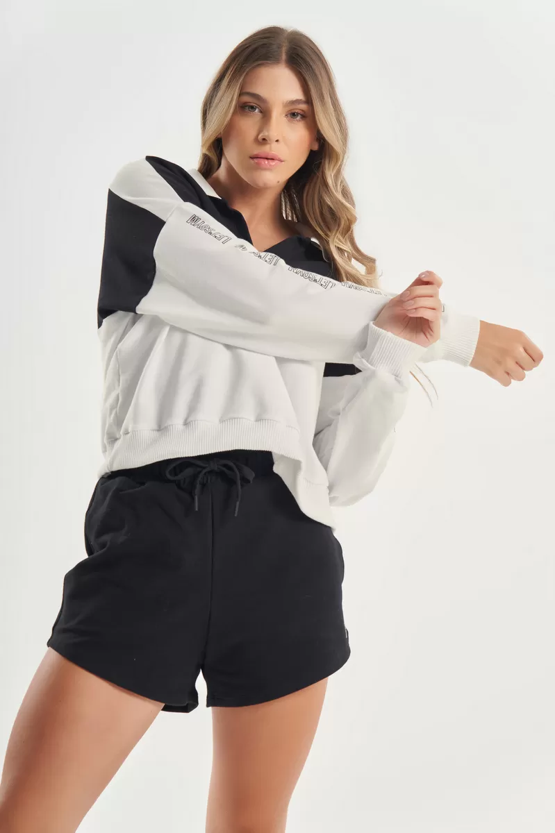 Lets Gym - Shorts Champions Preto - 2783PT