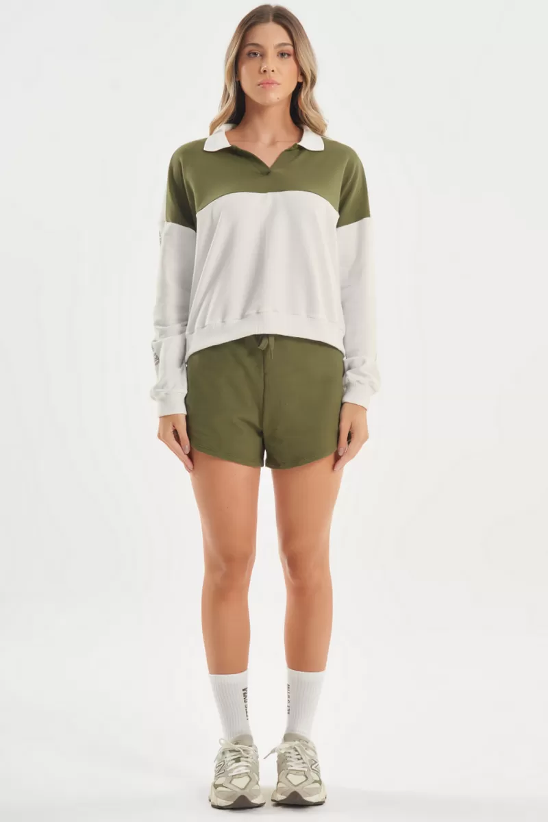 Lets Gym - Shorts Champions Verde Militar - 2783VDM