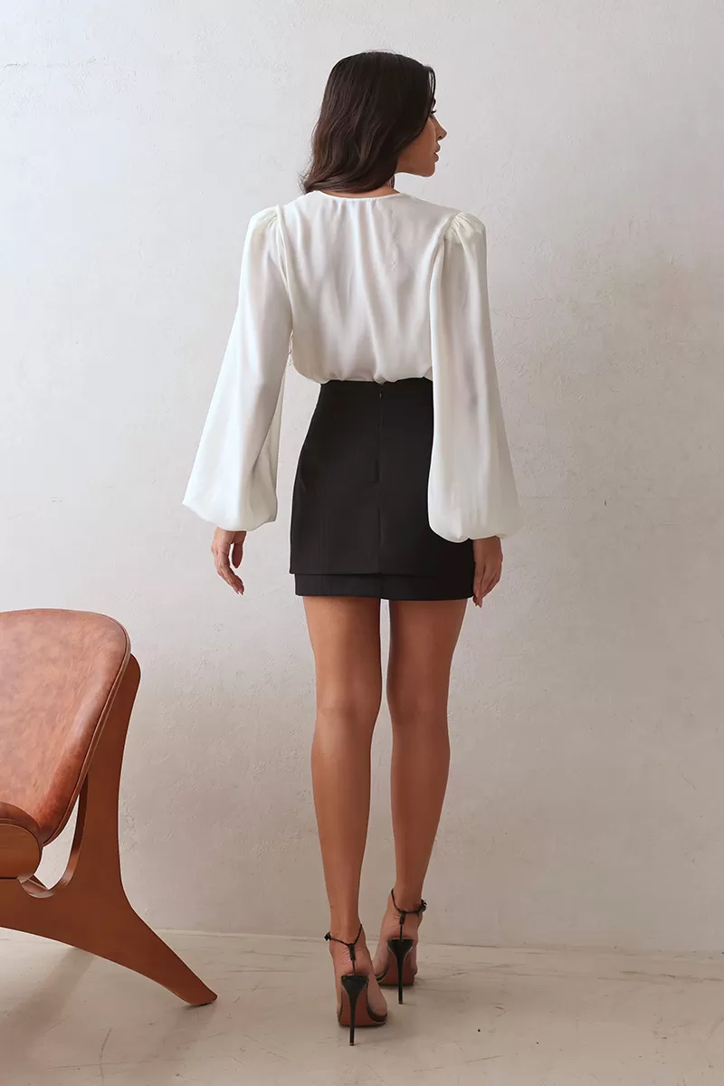 Dot Clothing - Camisa Dot Clothing Sem Gola Branco - 2683BRANCO