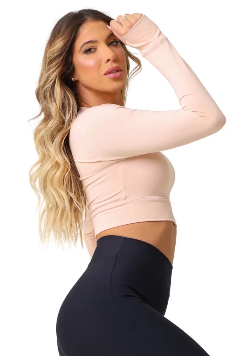 Garotafit - Radiant Cream Crop Top - BL247N