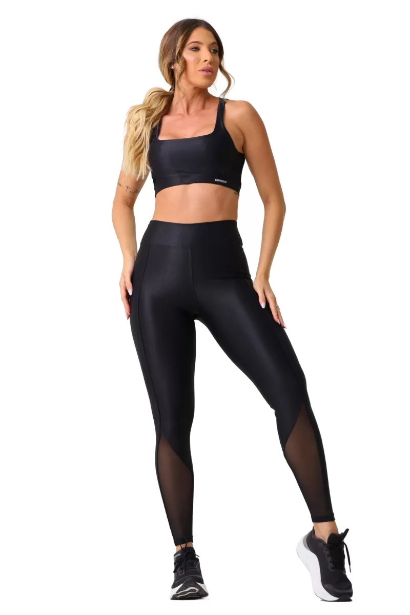 Garotafit - Cheris Black Set - FCS396A