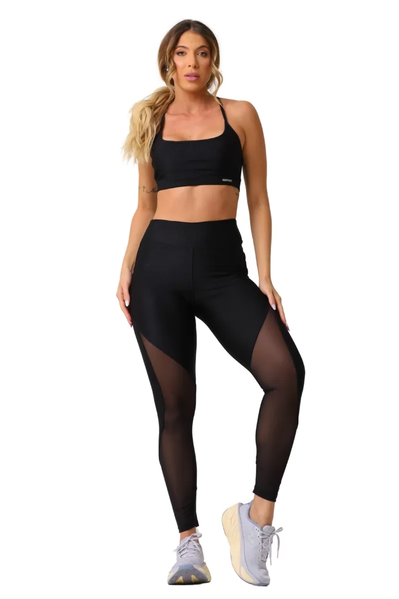 Garotafit - Conjunto Spark Preto - FCS378A