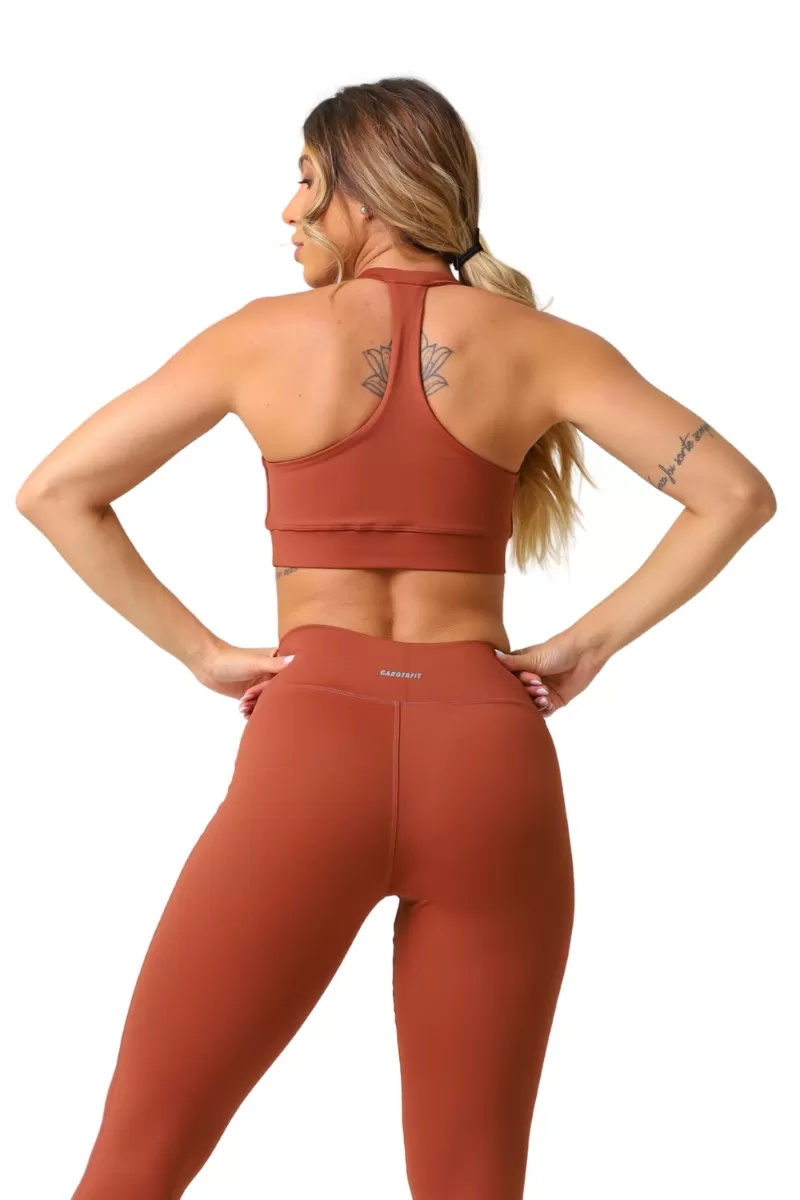 Garotafit - Kooky Chocolate Top - TOB112CH
