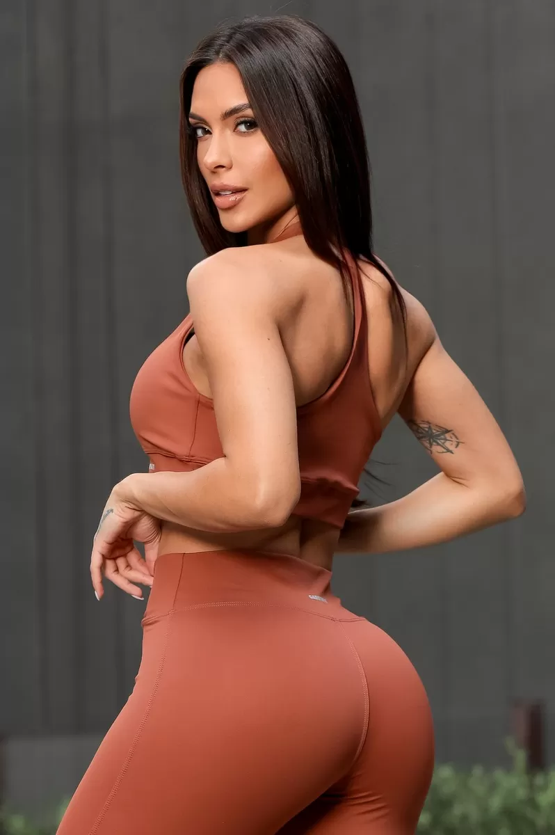 Garotafit - Kooky Chocolate Top - TOB112CH