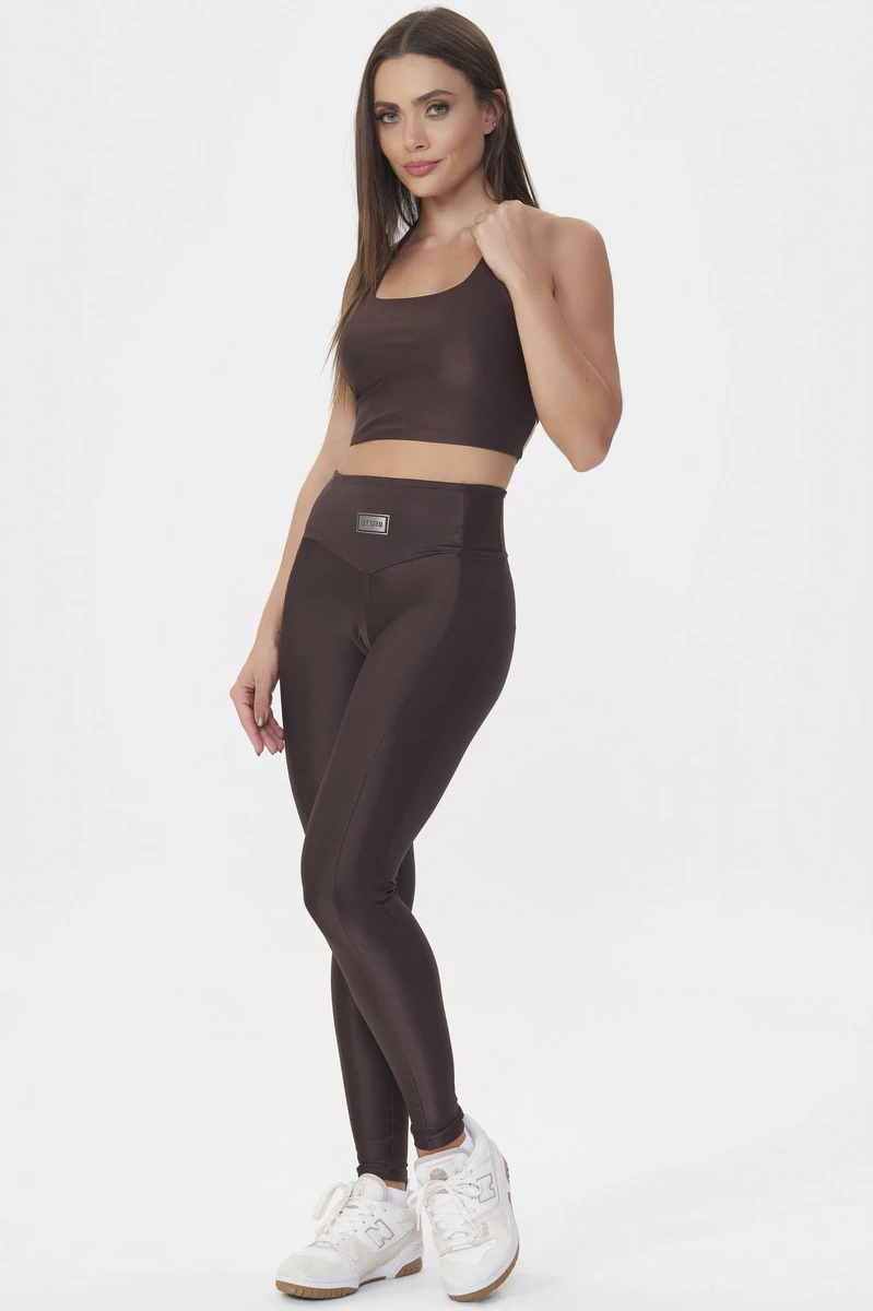 Lets Gym - Legging Bright Coffee - 2142BCF