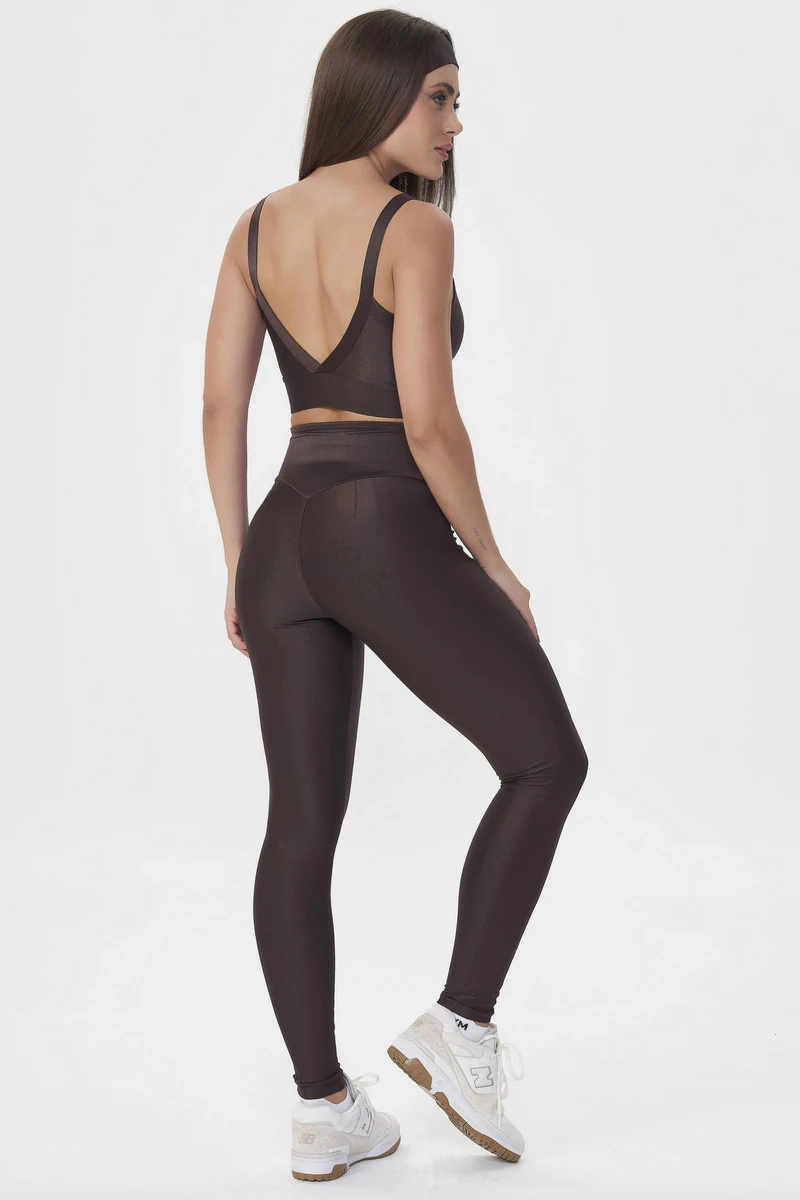 Lets Gym - Legging Bright Coffee - 2142BCF