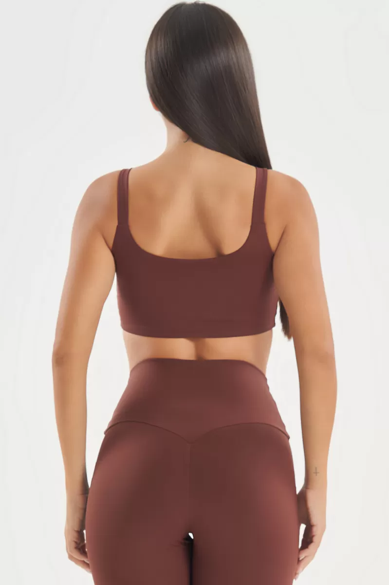 Lets Gym - Top Basic Colors Coffee - 2720CF