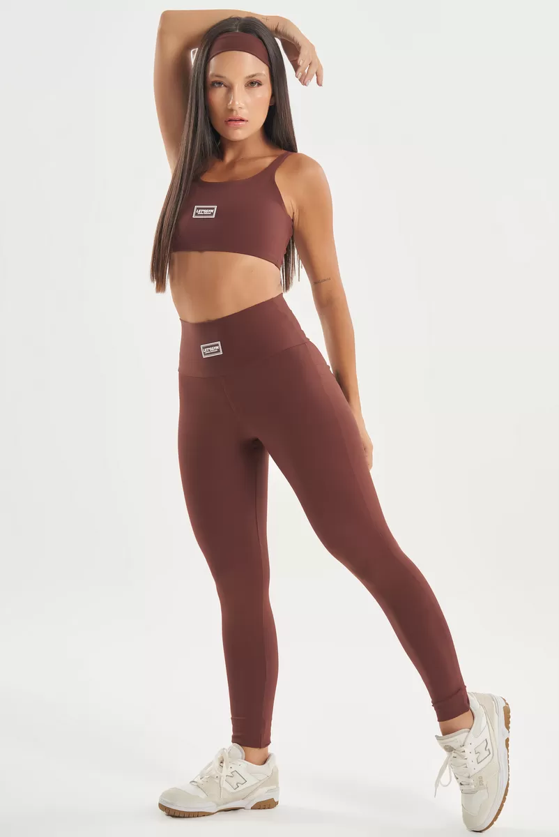 Lets Gym - Top Basic Colors Coffee - 2720CF