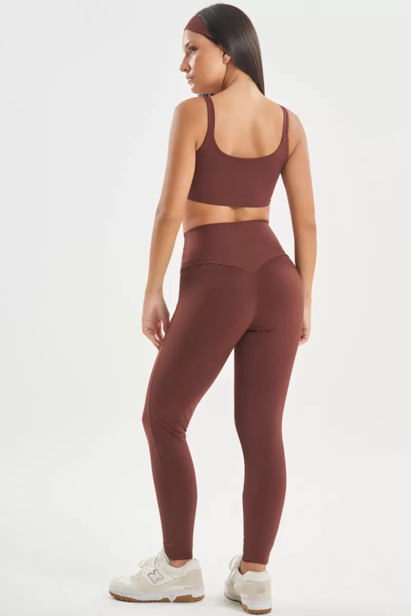 Lets Gym - Top Basic Colors Coffee - 2720CF
