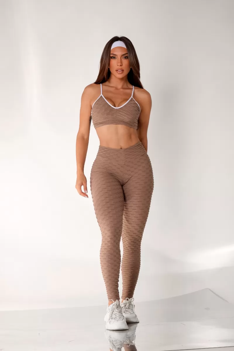 Canoan - Scrunch Tropical Mocha Legging - 11220