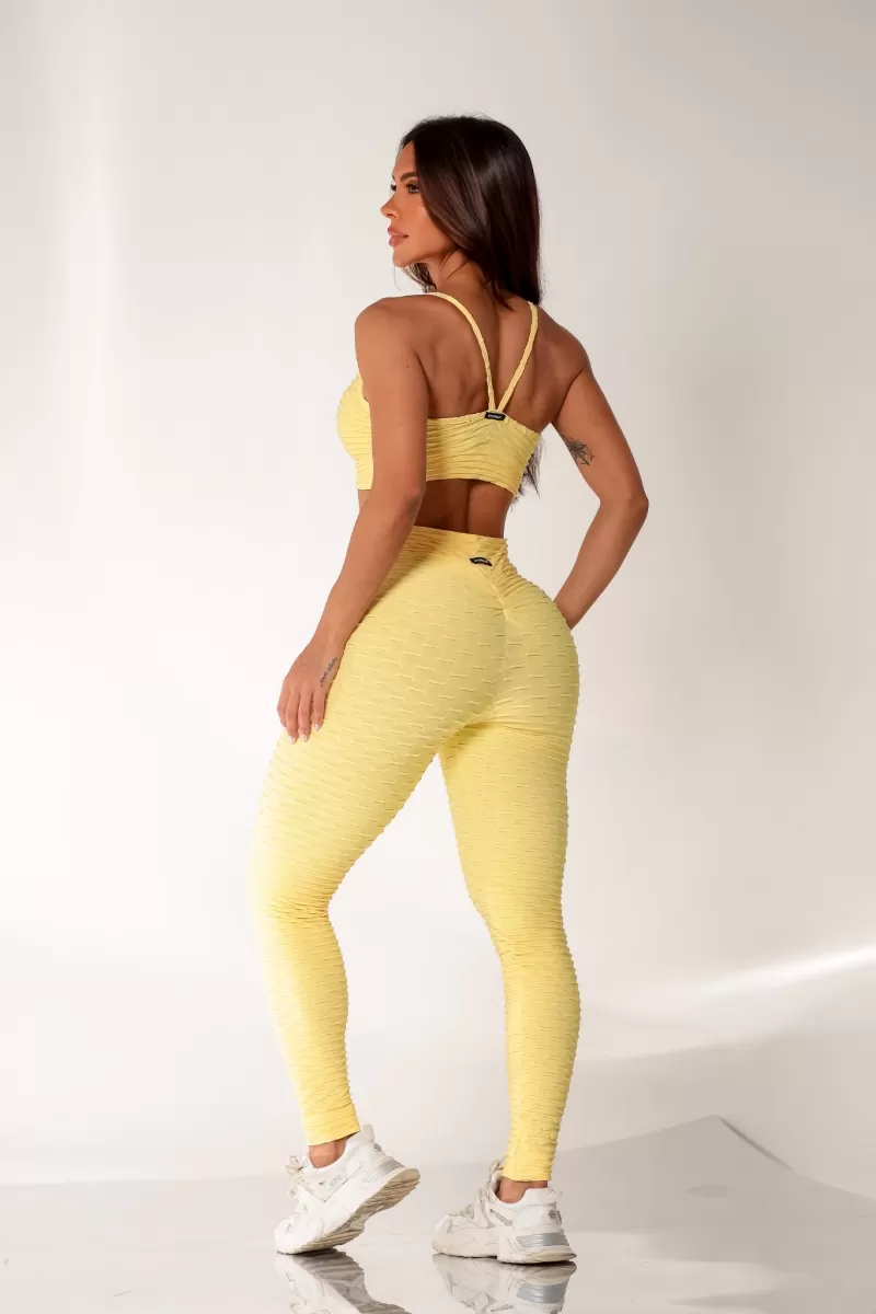 Canoan - Top Recorte Bubble Amarelo - 72220