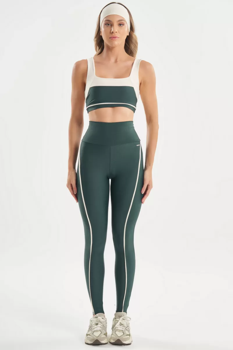 Lets Gym - Legging Legacy Verde Escuro - 2745VDE