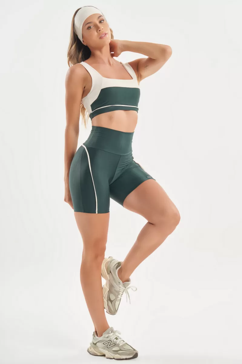 Lets Gym - Shorts Legacy Verde Escuro - 2746VDE