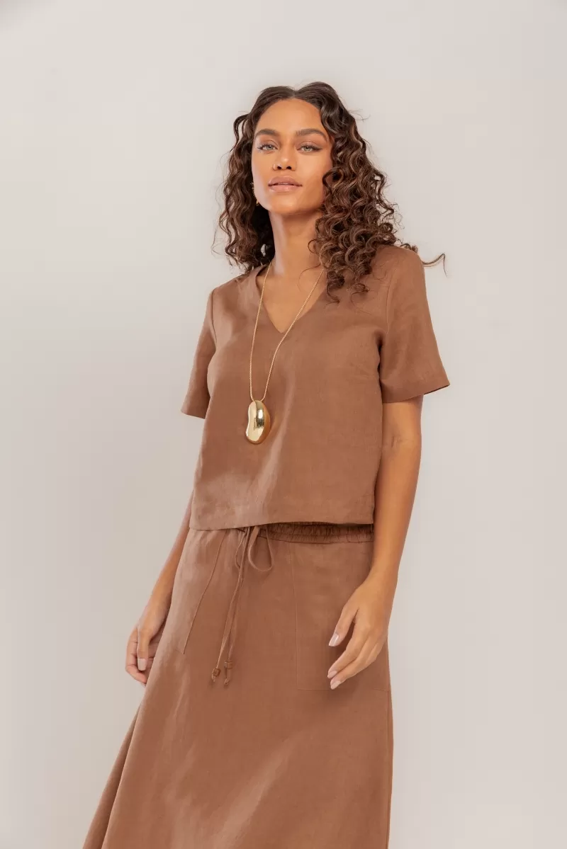 Hidrogênio - V-NECK BLOUSE BEAR - 20348585