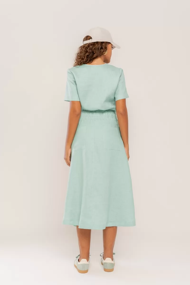 Hidrogênio - Peppermint V-Neck Top - 20348591