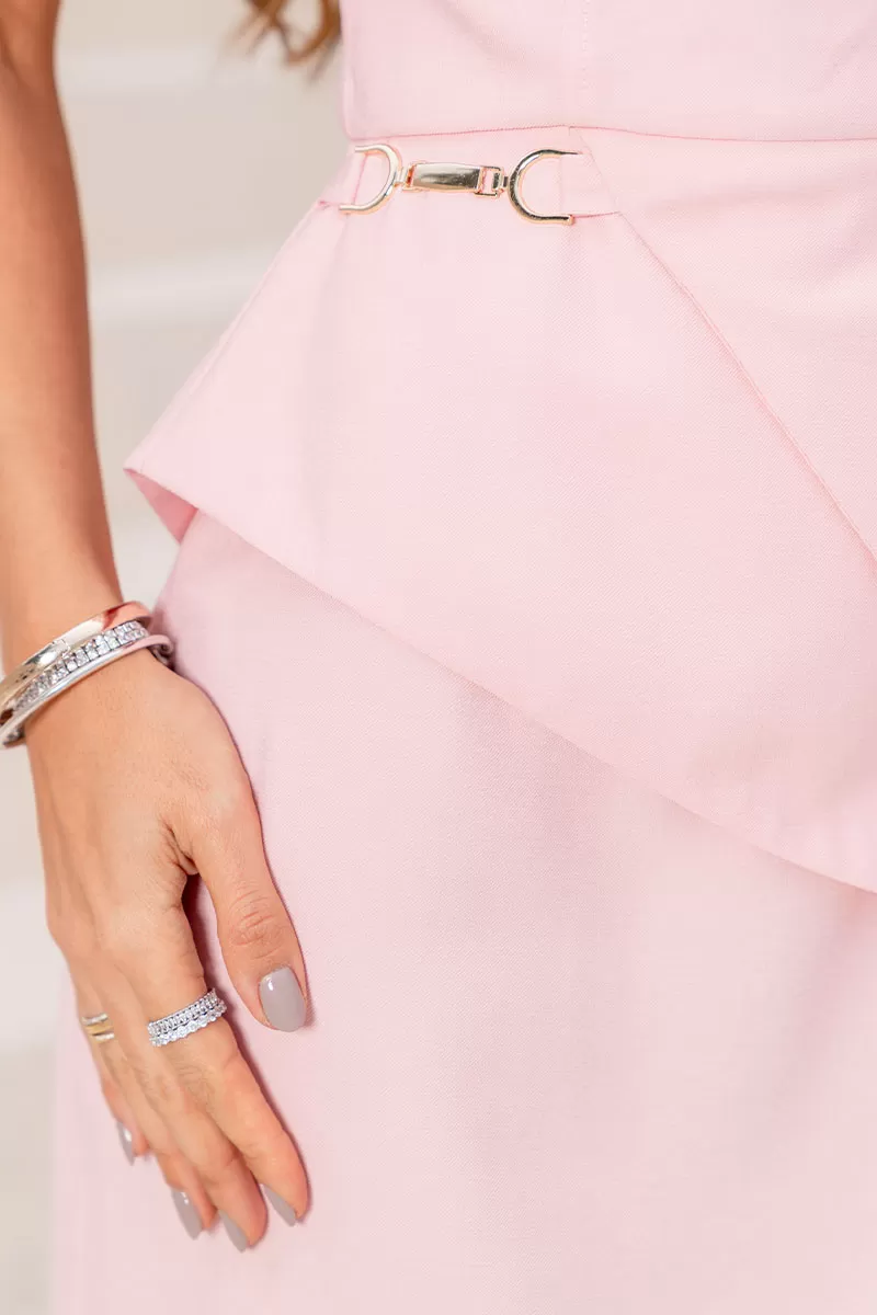 Miss Misses - Vestido Tiffany Rosa - 54601060