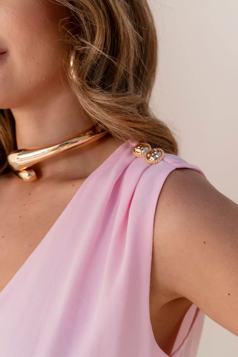 Miss Misses - Blusa Dora Rosa - 54609060