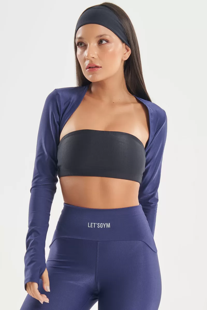 Lets Gym - Bolero Functional Azul Marinho - 2775AZM