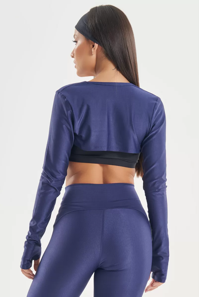 Lets Gym - Bolero Functional Azul Marinho - 2775AZM