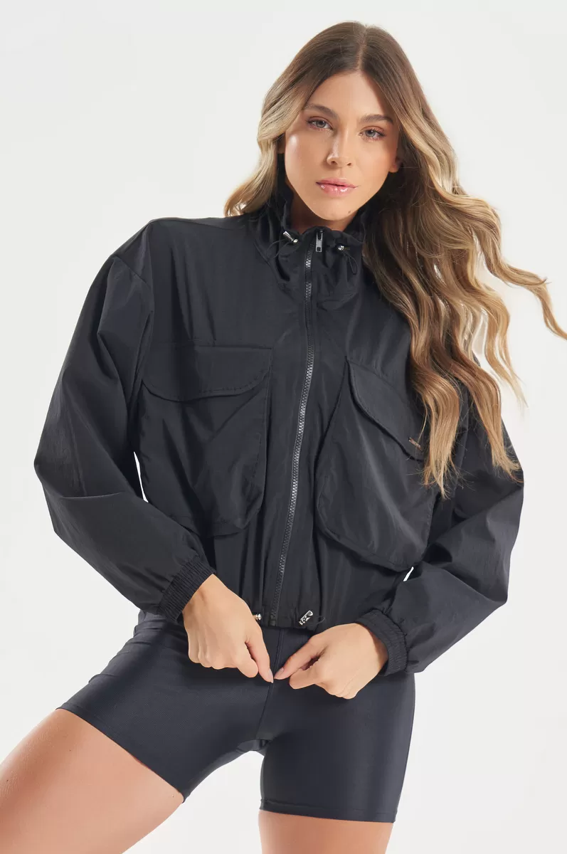 Lets Gym - Jaqueta Modern Move Preta - 2800PT