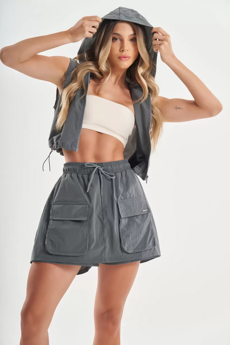 Lets Gym - Vest Modern Move Burnt Cement - 2801CQ