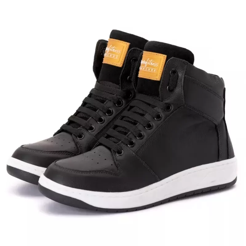 Trincks Calçados - Tennis Sneaker Genuine Leather Black/White - 20300