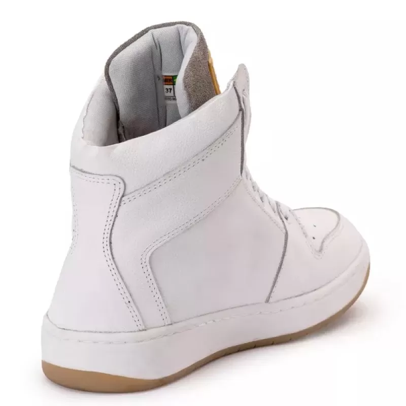 Trincks Calçados - Tennis Sneaker Genuine Leather Off-White/Grey - 20300