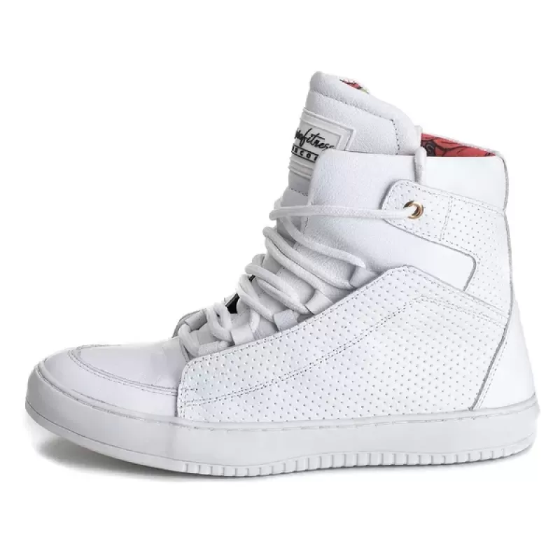 Trincks Calçados - White Genuine Leather Tennis Sneaker - 60130