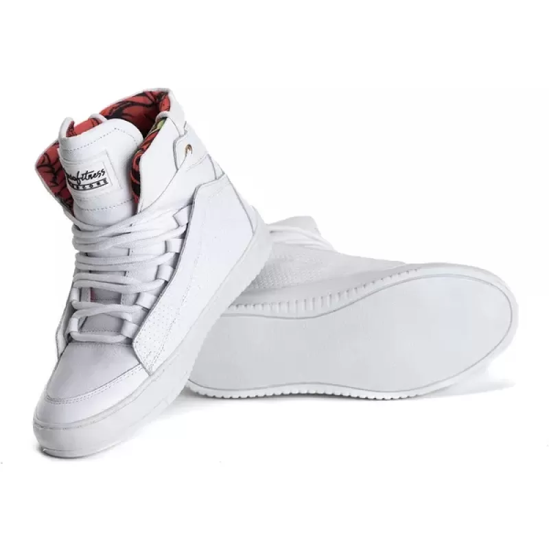 Trincks Calçados - White Genuine Leather Tennis Sneaker - 60130