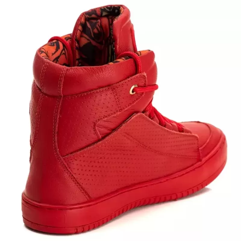 Trincks Calçados - Tennis Sneaker Genuine Leather Red - 60130