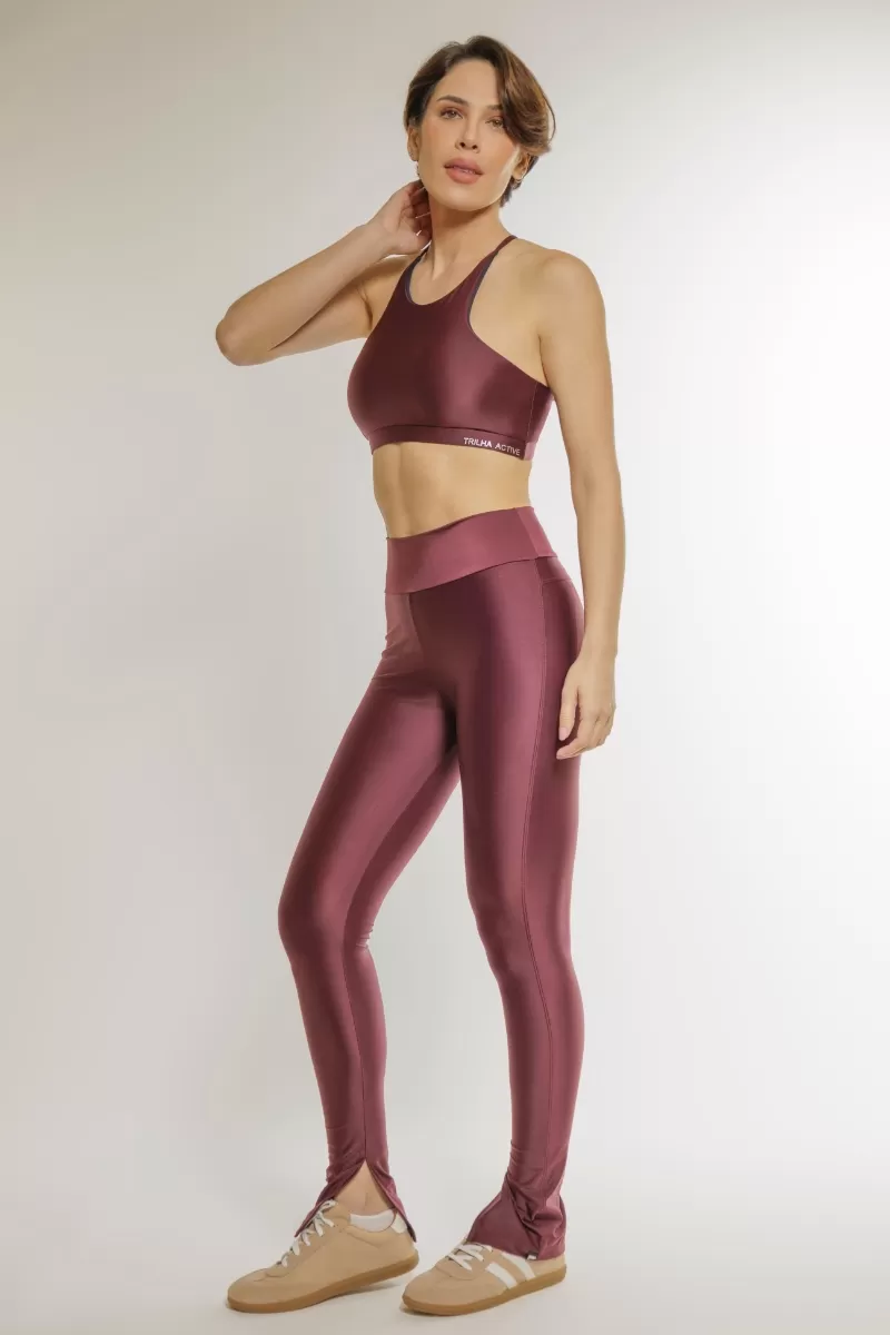 Trilha Verão - Atletika Fenda Leggings - R2487