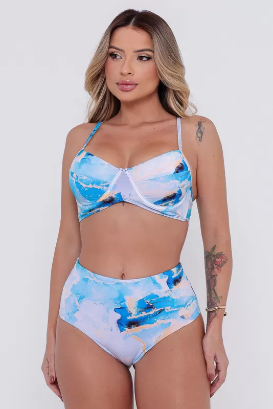 Santa Areia - Hanna Abstract Bikini - 2625.CE.C0008