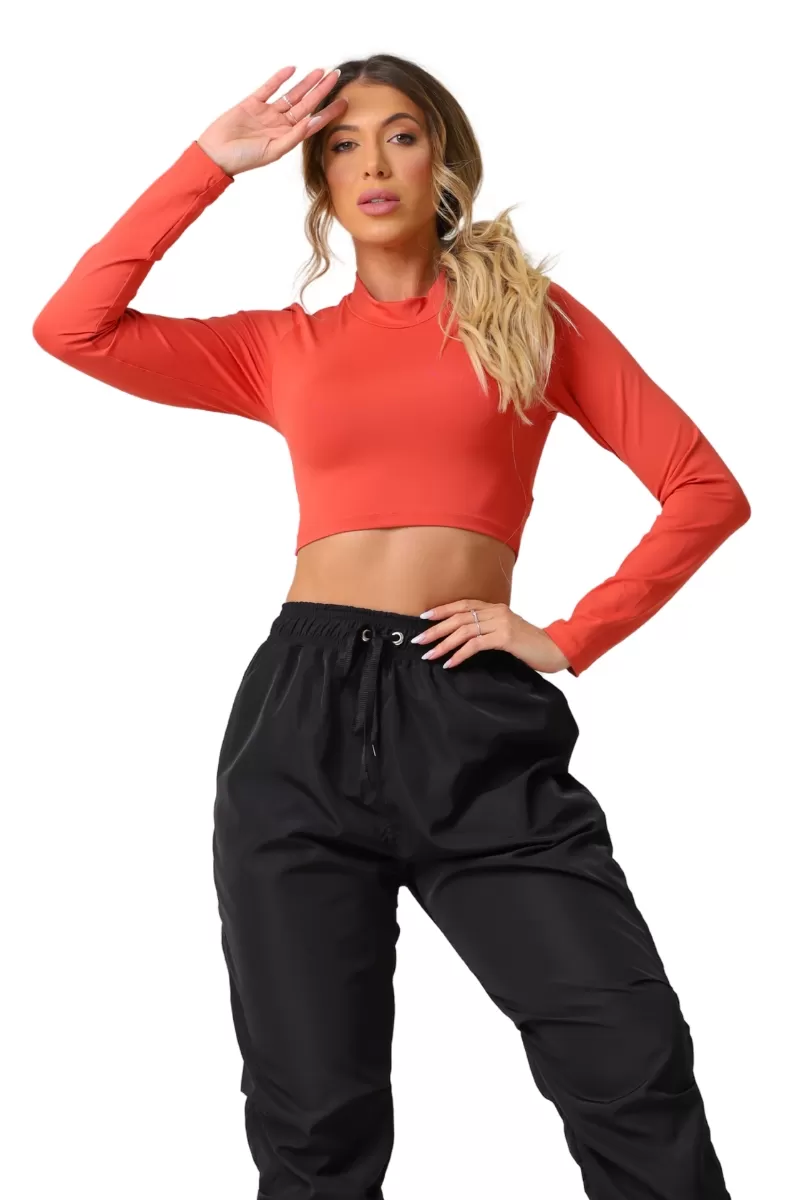 Garotafit - Cropped Bold Cobre - BL243MC