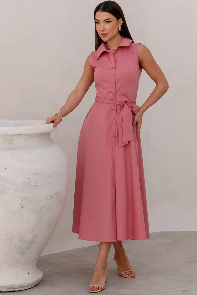 Miss Misses - Vestido Rose Rose - 54602031