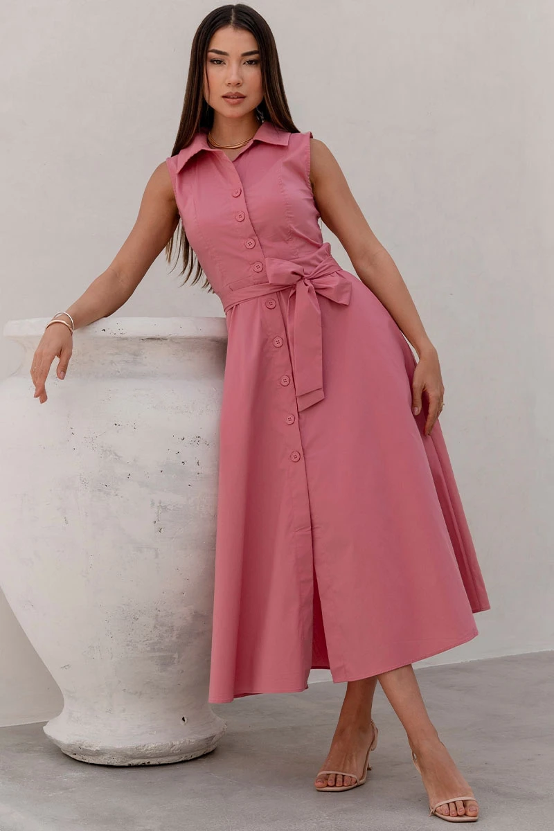 Miss Misses - Vestido Rose Rose - 54602031