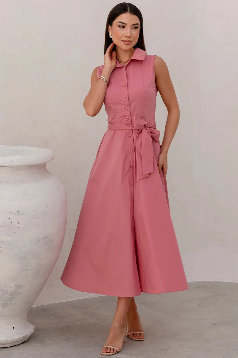 Miss Misses - Vestido Rose Rose - 54602031