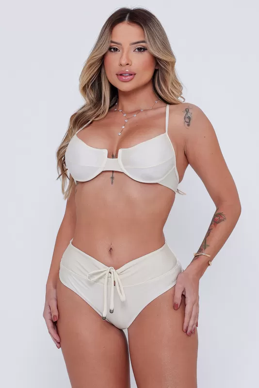 Santa Areia - Nina Off-White Bikini - 2613.CE.C0007