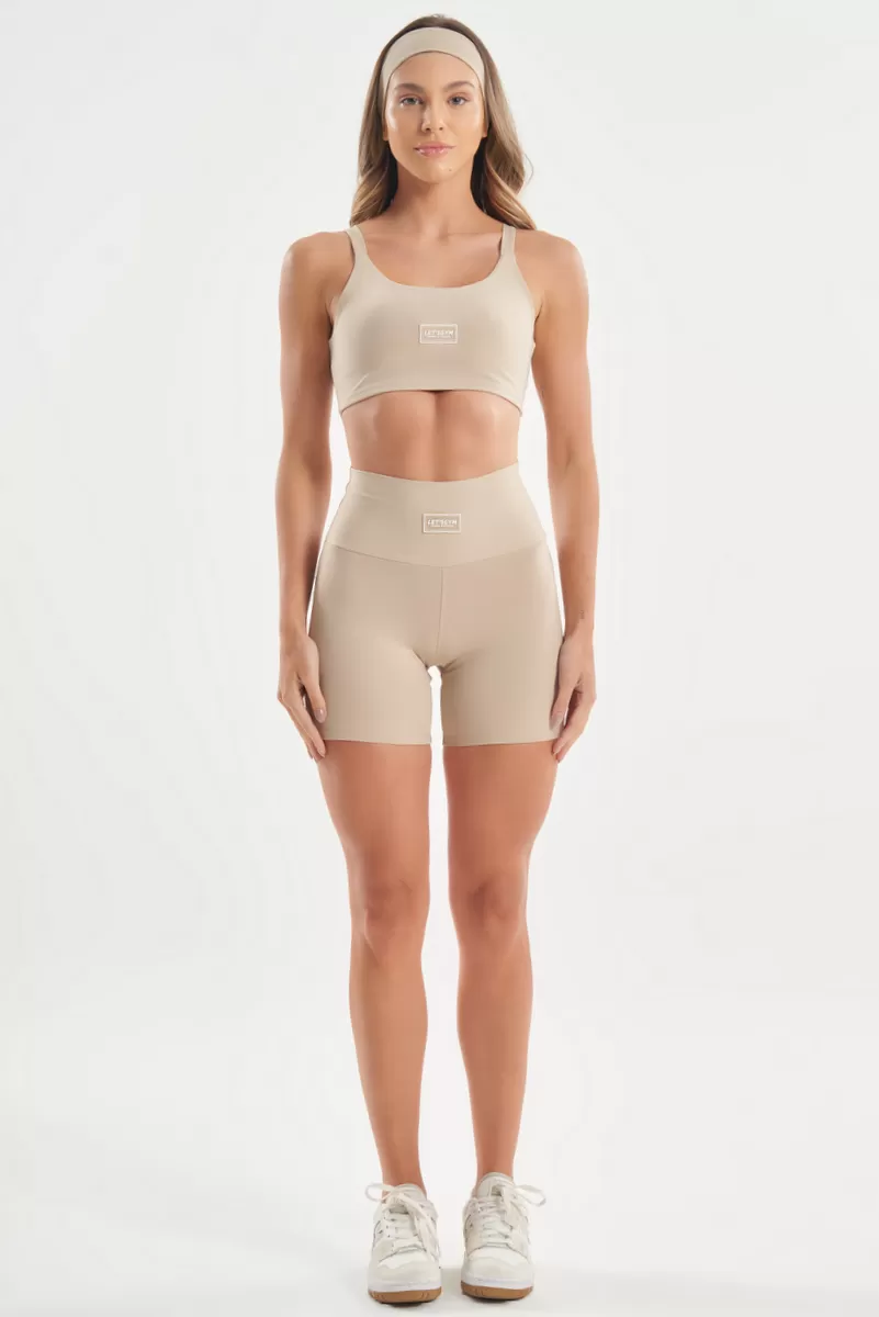 Lets Gym - Basic Colors Nude Shorts - 2722ND