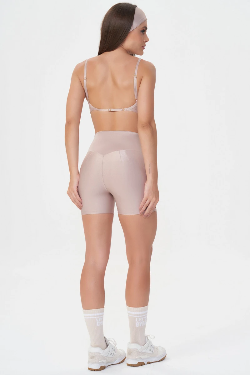 Lets Gym - Minimal Glow Nude Shorts - 2841ND