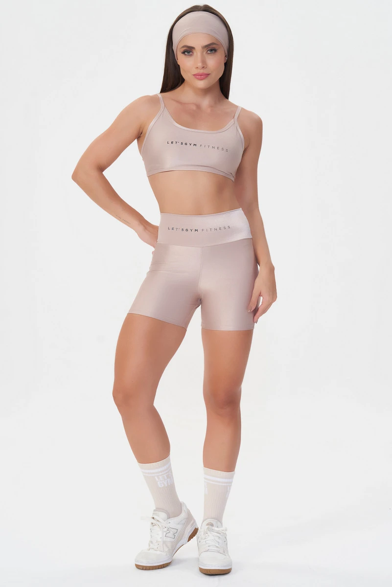Lets Gym - Minimal Glow Nude Shorts - 2841ND