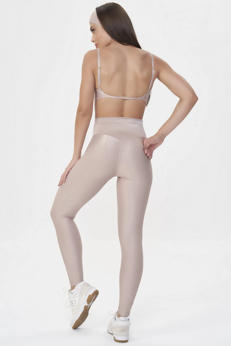 Lets Gym - Minimal Glow Nude Leggings - 2840ND