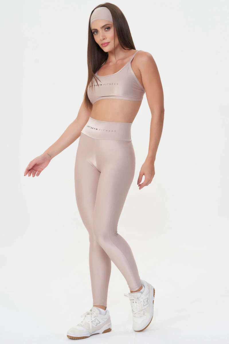 Lets Gym - Minimal Glow Nude Leggings - 2840ND