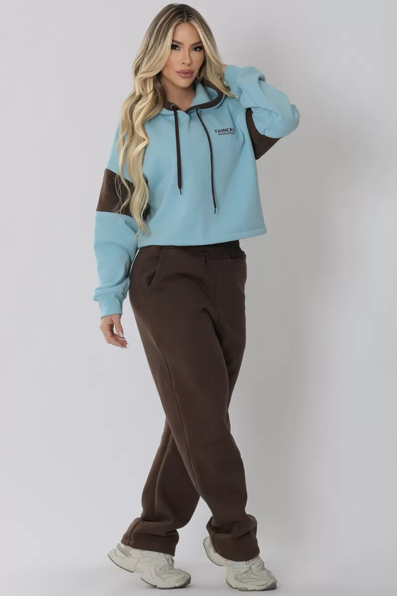 Trincks - Conjunto Moletom Café - 