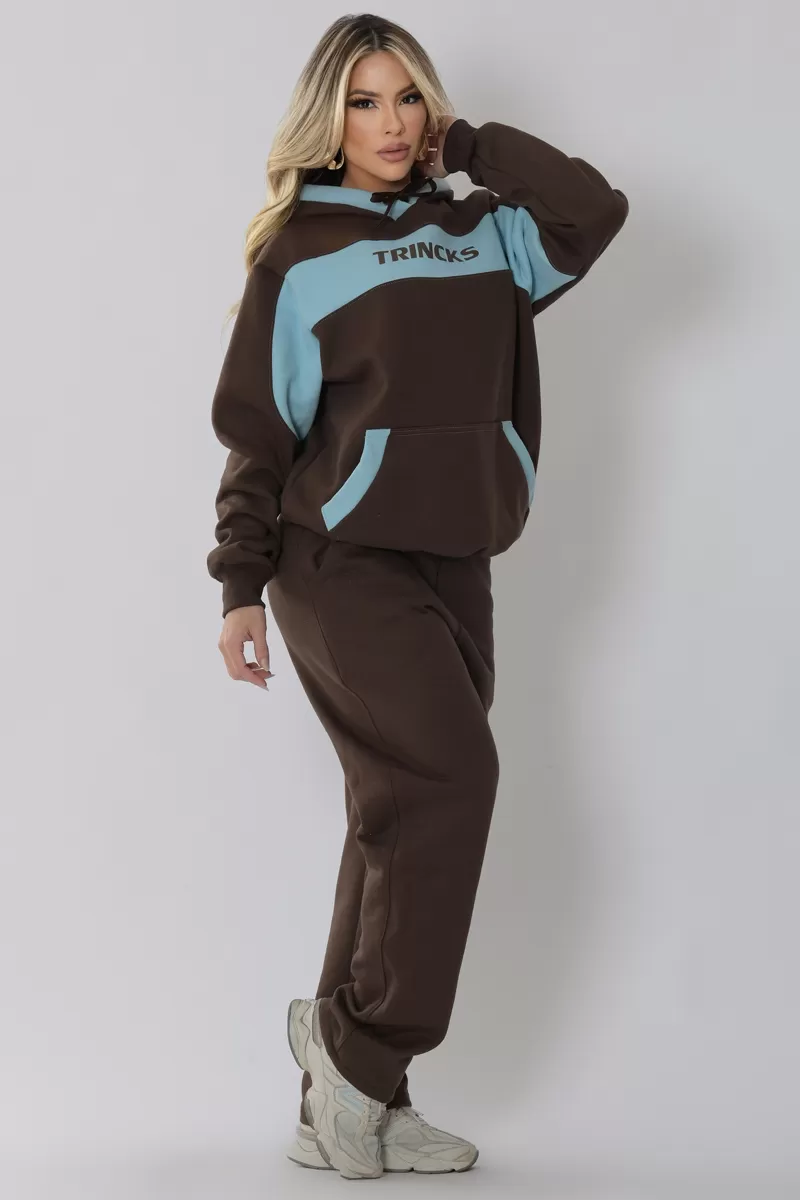 Trincks - Conjunto Moletom Café Ocean - 