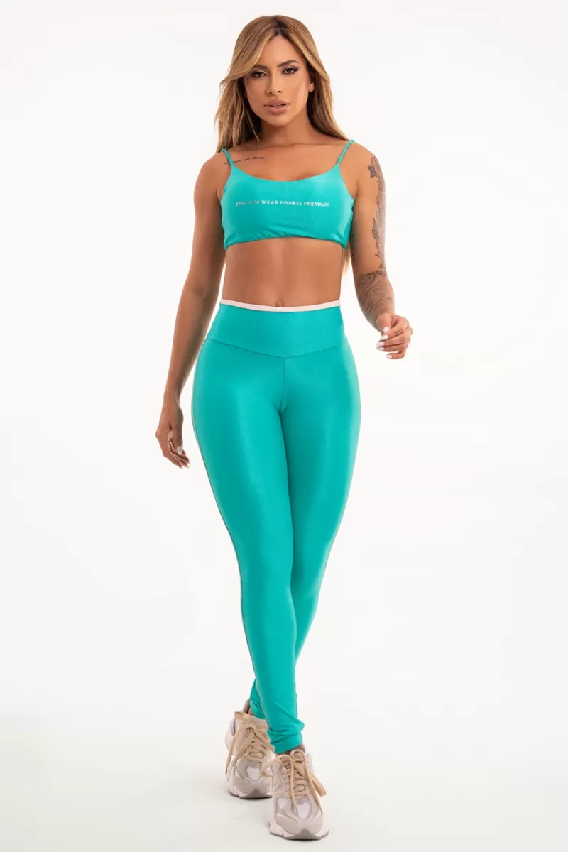 ZNG - LEGGING LYON BASIC GREEN - CIG848
