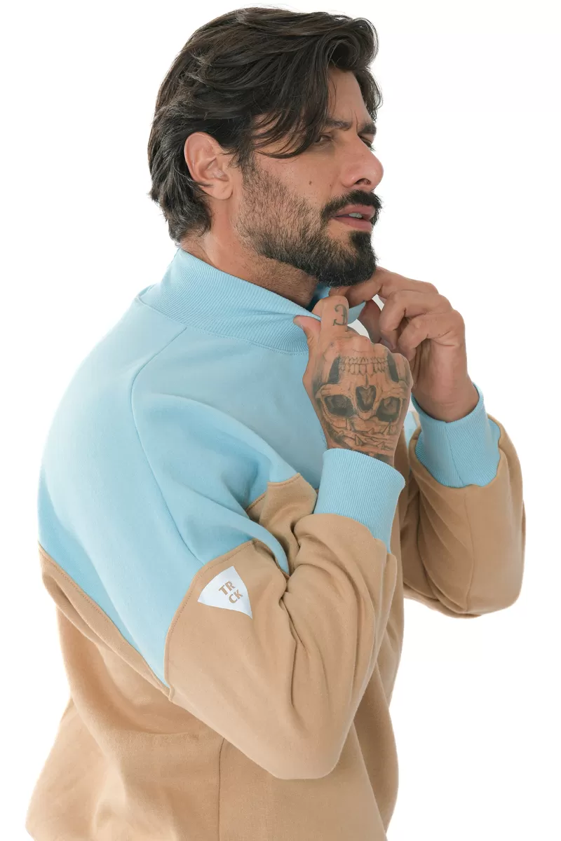 Trincks Man - Conjunto Moletom Areia Ocean - 