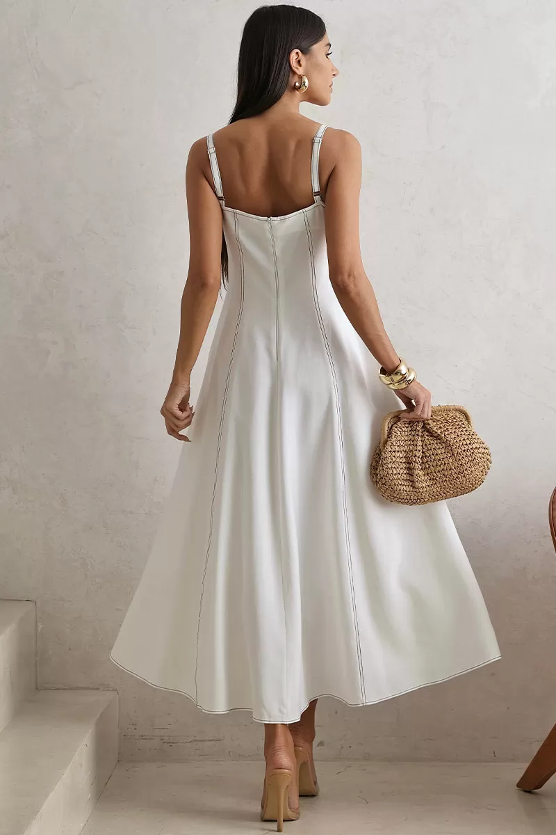 Miss Misses - Vestido Milena Off White - 54636030