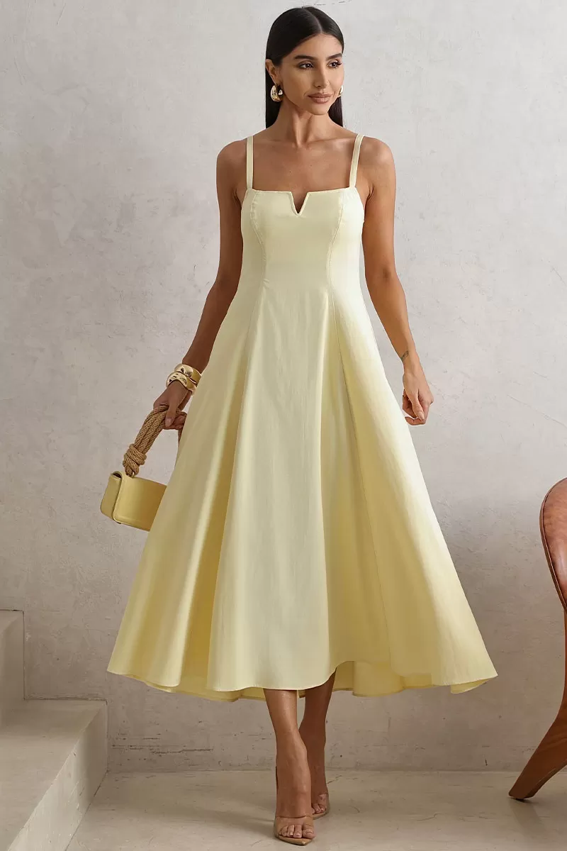 Miss Misses - Vestido Milena Amarelo - 54636003